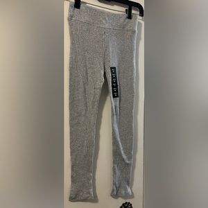 🆕  ART CLASS GIRLS RIBBED GREY LEGGINGS M(7/8)